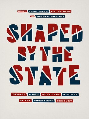cover image of Shaped by the State